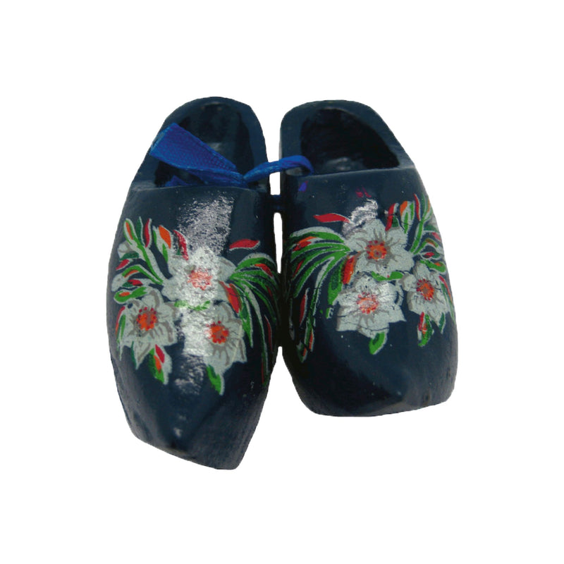 Unique Magnet Dutch Clogs Blue 2.25"