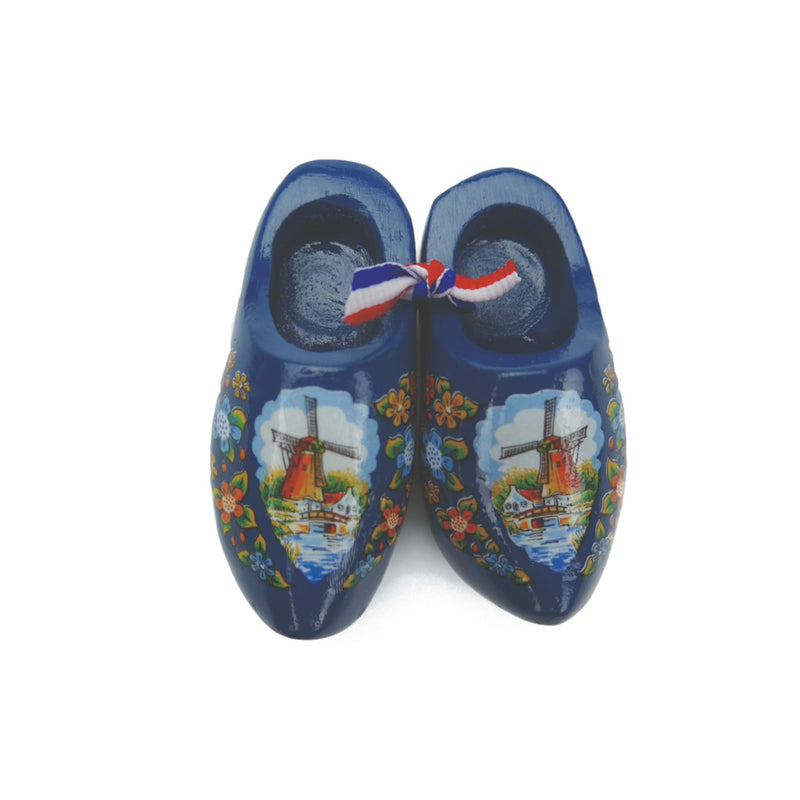 Wooden Shoes Magnetic Blue