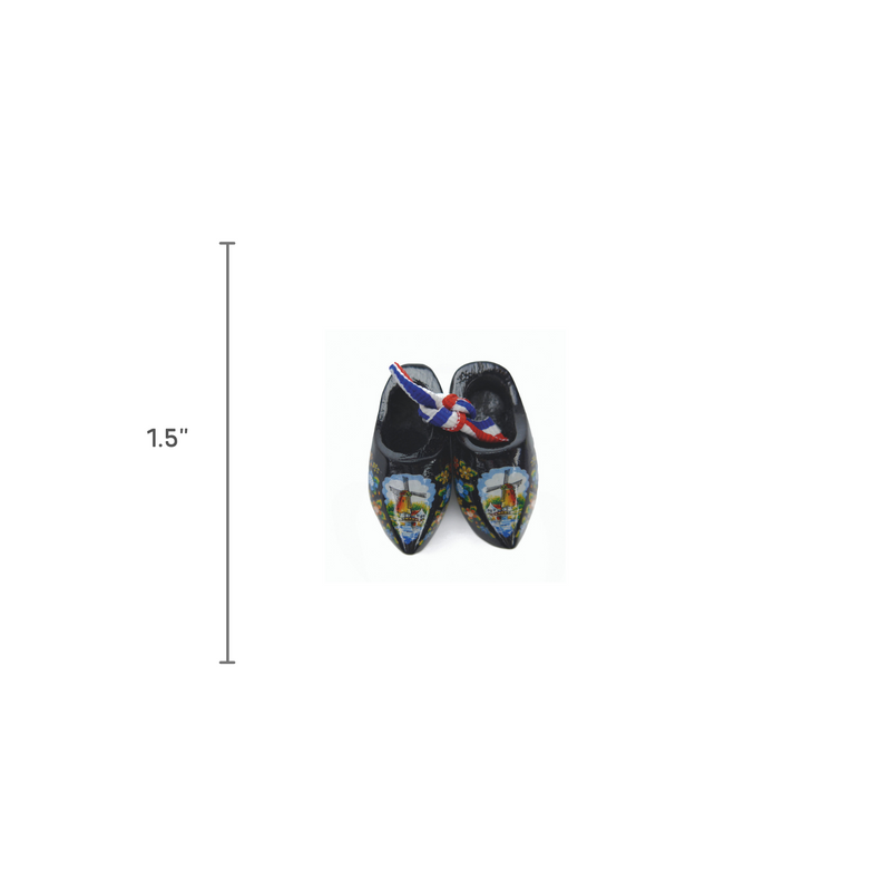 Wooden Shoes Magnetic Black