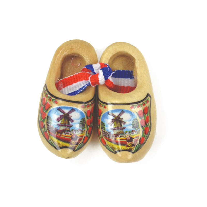 Wooden Shoes Magnetic Gift Tulips