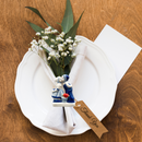 Delft Kiss with Tulips Kitchen Magnet