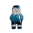 Delft Blueand White  Boy Kitchen Magnet