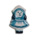 Delft Blue and White Girl Kitchen Magnet