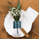 Delft Blue Canal Houses Kitchen Magnet