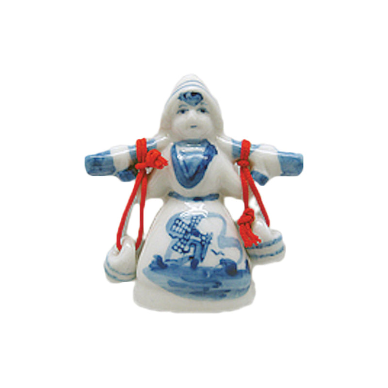 Dutch Magnetic Delft Girl with Buckets