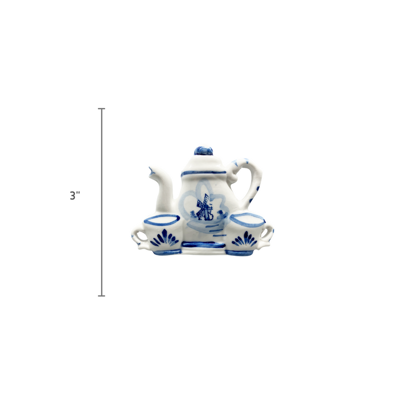 Delft Blue Tea For Two Kitchen Magnet