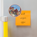 Ceramic Refrigerator Magnet Rothenburg Plate