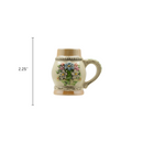 Oktoberfest Beer Stein Refrigerator Magnet German Flower