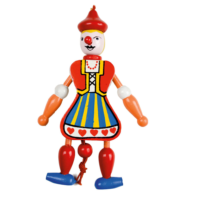 Finnish  Girl Ornaments Jumping Jack Magne