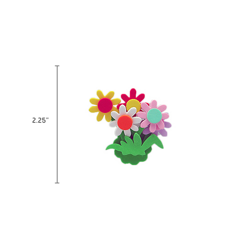German Gift Refrigerator Magnet Daisy Flower Bouquet