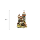 German Souvenir Bavarian Castles Refrigerator Magnet Grey