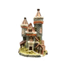 German Souvenir Bavarian Castles Refrigerator Magnet Grey
