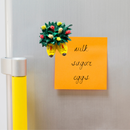 Wooden Shoes with Flowers Kitchen Magnet