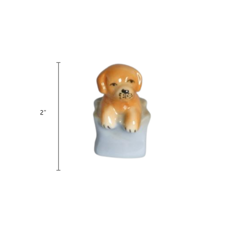 Novelty Magnets Puppies In Sack