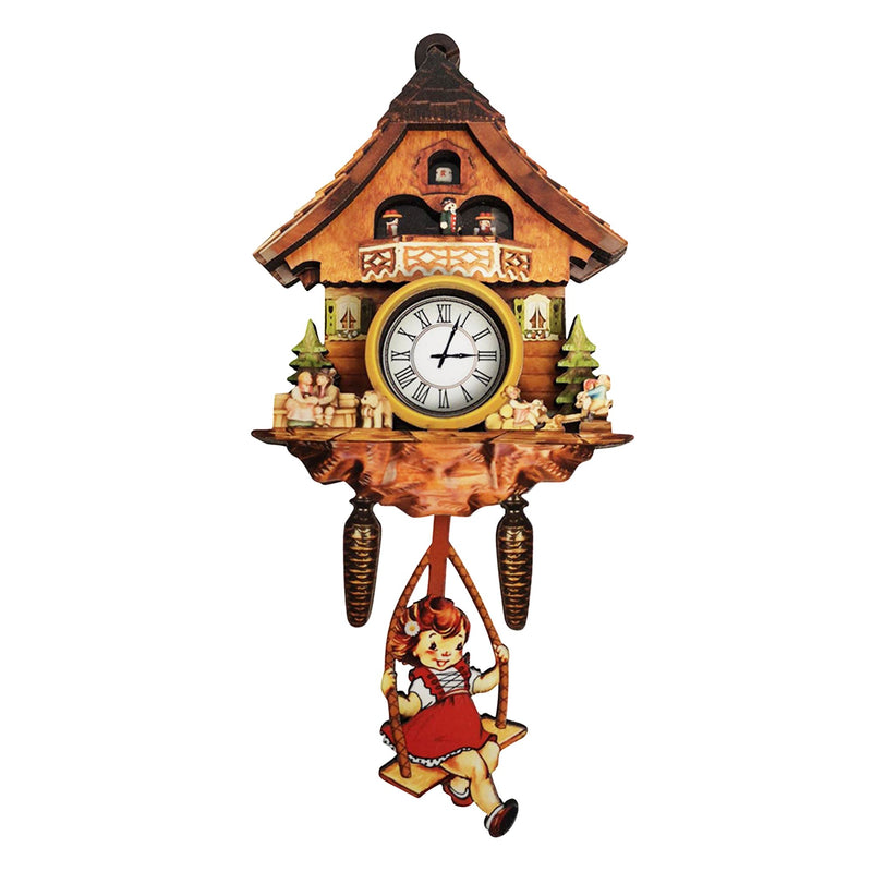 German Girl & Dog Cuckoo Clock Decorative Kitchen Magnet