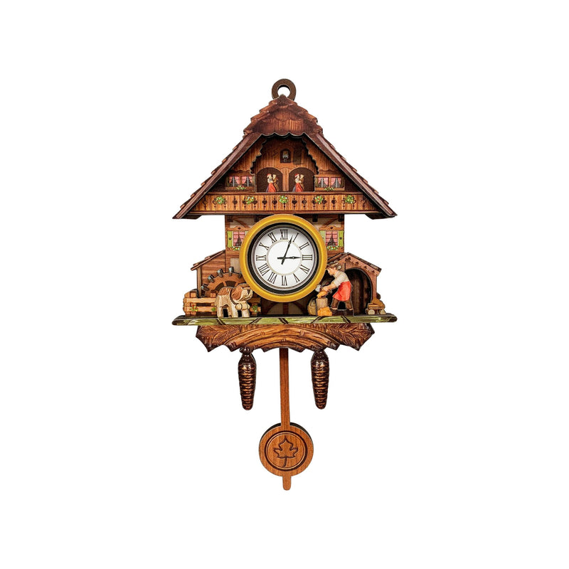German Man & Dog Cuckoo Clock Decorative Kitchen Magnet