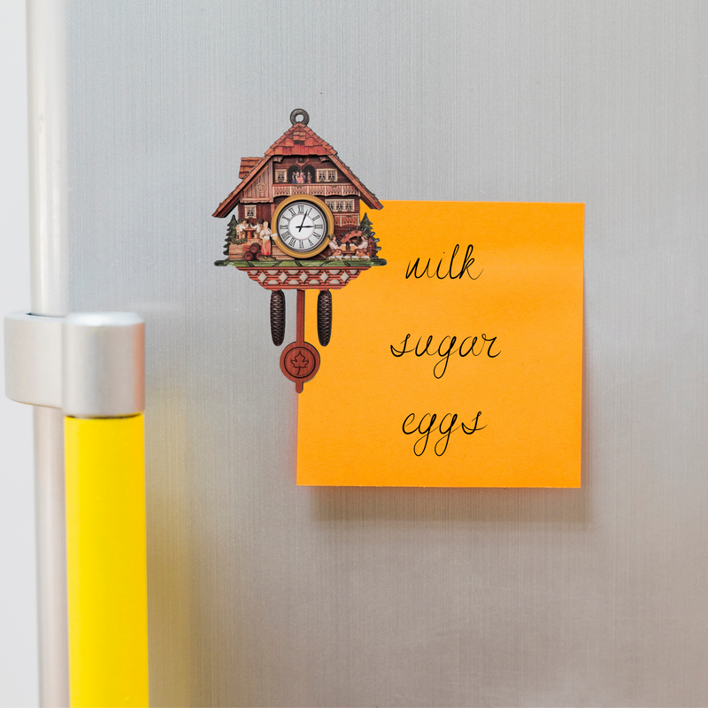 Bierstube German Cuckoo Clock Novelty Magnet