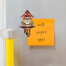 German Boy, Cow & Dog Functioning Clock Fridge Magnet