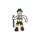 Fridge Magnet German Man