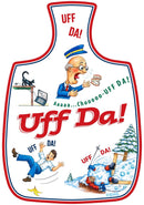 Cheeseboard Ceramic Magnet Tile Uff Da, decorative cheeseboard