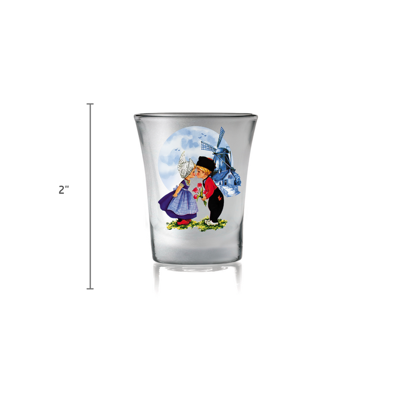 Dutch Kiss Frosted Shot Glass