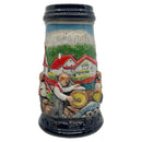 German Musicians & Alps Handpainted Ceramic Beer Stein | 1 Liter, 1 L