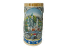 Neuwschwanstein German Castle Handpainted Ceramic Beer Stein | 1 Liter