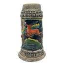 Collectible German Hunters Handpainted Ceramic Beer Stein  | 1 Liter