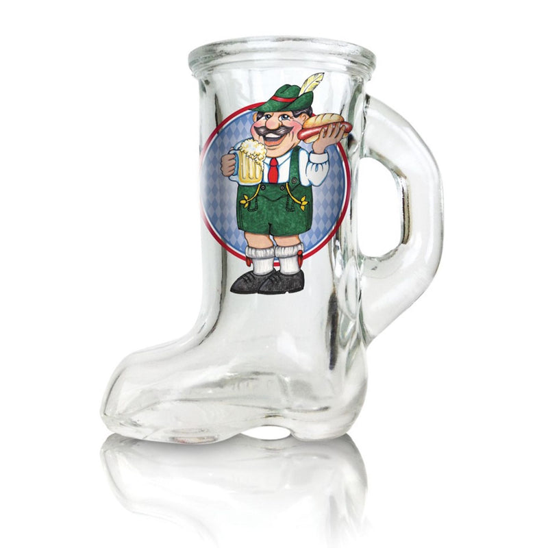 Oktoberfest Beer Boot Man Shot