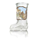 European Village Scene Oktoberfest Beer Boot Shot Glass