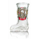 German Beer Boot Shot Glass Harvest Crest