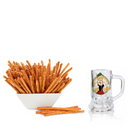 Ofest Lady Dimpled Oktoberfest Mug Shot Glass