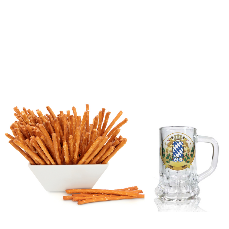 Oktoberfest Beer Mug Shot Glass: Bayern Coat of Arms