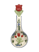 Ceramic Dutch Kitchen Spoon Rest 3D Delft Windmill