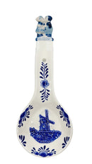 Ceramic Dutch Kitchen Spoon Rest 3D Delft Kissing Couple