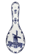 Dutch Windmill Ceramic Kitchen Spoon Rest