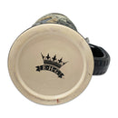 Deluxe Relief Germany Village Scene Medallion Themed German Beer Stein with Metal Lid