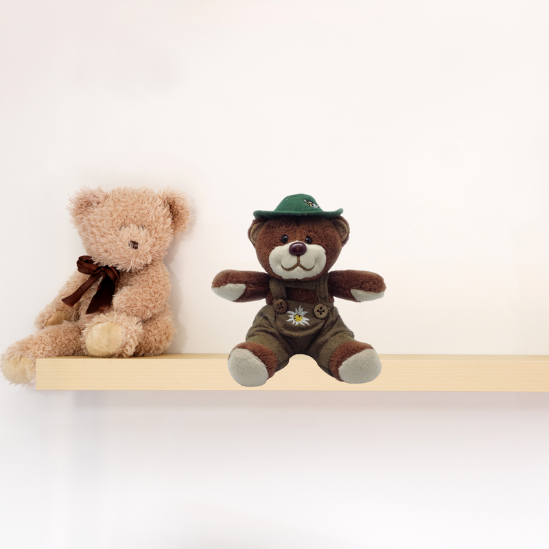 German Teddy Bear Boy with Hat
