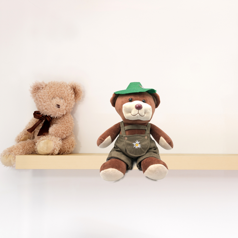 German Teddy Bear Boy with Hat