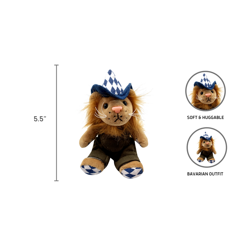 Bavarian Lion Plush Toy Kids Party Favor