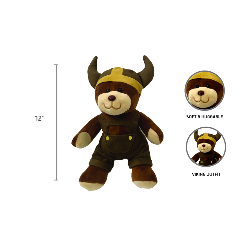 Viking Boy Plush Teddy Bear