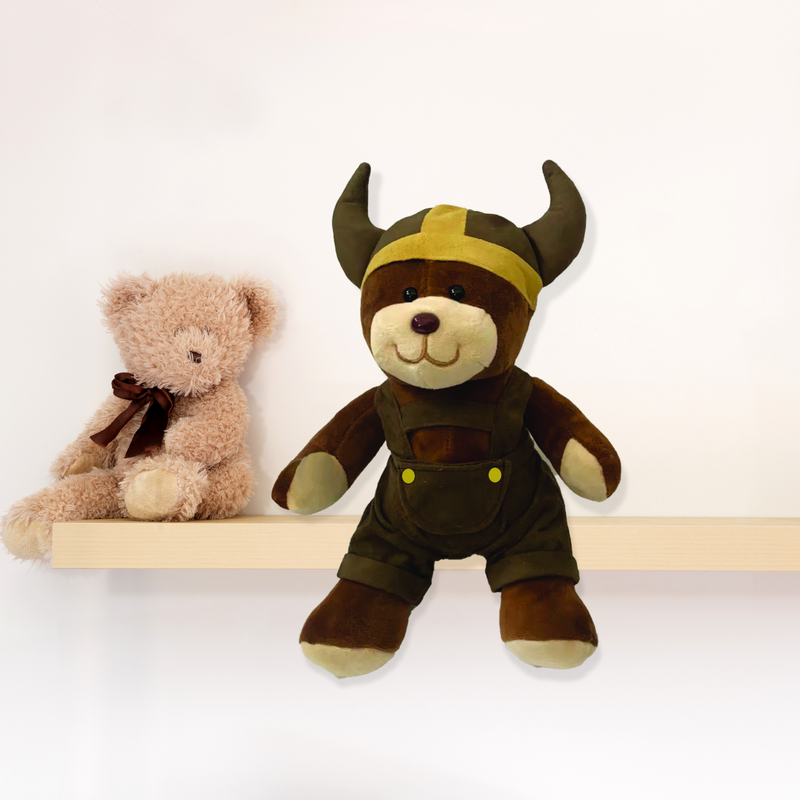 Viking Boy Plush Teddy Bear