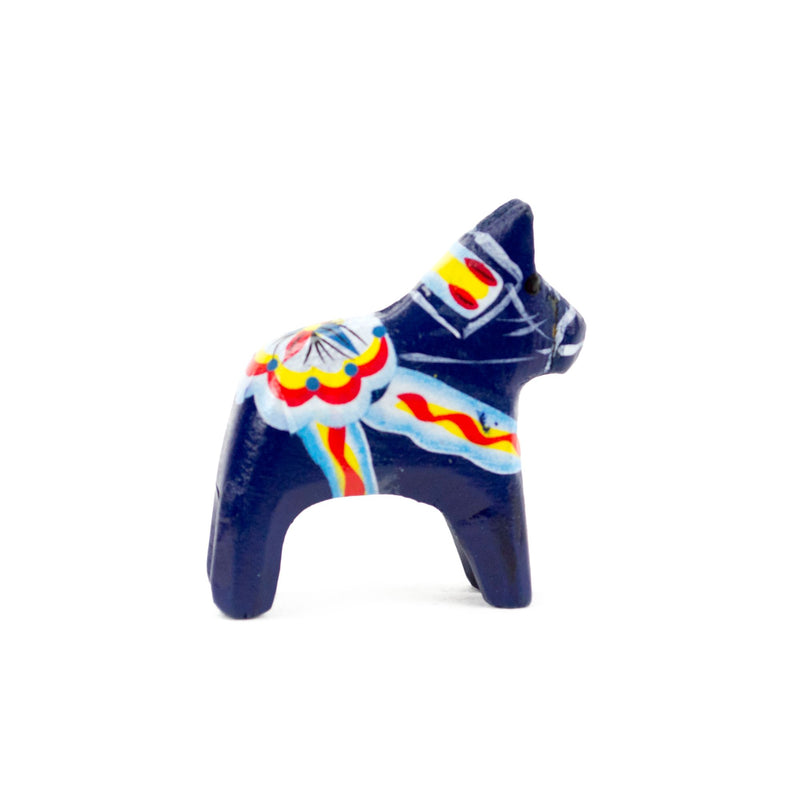 Blue Dala Horse: Wood