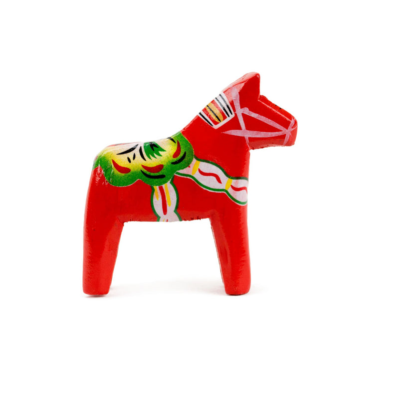 Red Dala Horse: Wood