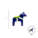 Blue Dala Horse: Wood
