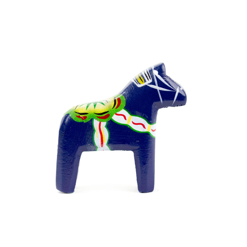 Blue Dala Horse: Wood