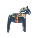 Blue Dalarna Wooden Horse