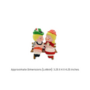 German Wedding Favors Boy&Girl On Bench