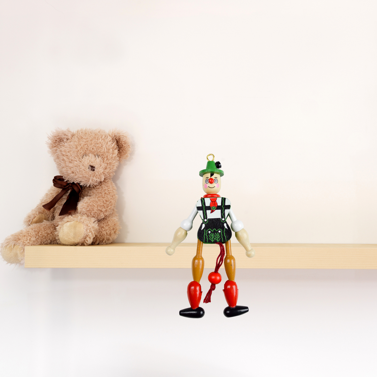 Little German Boy Jumping Jack Toy for Kids at Heart