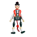 Cute Bavarian Boy Wood Jumping Jack Toy